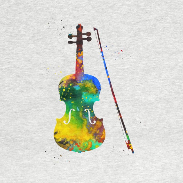 Violin, by erzebeth